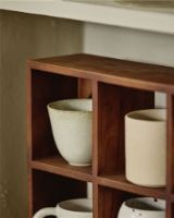 Billede af Nordal Edgy Ossa Kophylde Medium 40x53 cm - Lakeret Mangotræ