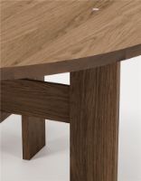 Billede af Thorup Copenhagen Mio Table Ø140 cm - Stained Oak