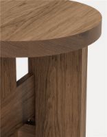Billede af Thorup Copenhagen Mio Stool & Sidetable H: 44 cm - Stained Oak