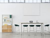 Billede af HAY New Order Combination 503 L: 100 cm - Steel/Light Grey