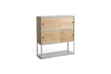 Billede af HAY New Order Combination 305 L: 100 cm - Steel/Light Grey