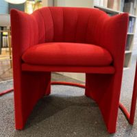 Billede af &Tradition Loafer SC24 Stol H: 79 cm - Vidar Rød UDSTILLINGSMODEL