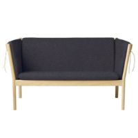 Billede af FDB Møbler J148 2 pers. Sofa Erik Ole Jørgensen L: 150 cm - Eg/Dark Grey 