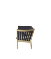 Billede af FDB Møbler J148 2 pers. Sofa Erik Ole Jørgensen L: 150 cm - Eg/Dark Grey 