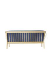 Billede af FDB Møbler J149 3 pers. Sofa Erik Ole Jørgensen L: 189,5 cm - Eg/Dark Blue