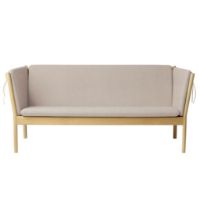 Billede af FDB Møbler J149 3 pers. Sofa Erik Ole Jørgensen L: 189,5 cm - Eg/Beige