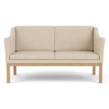 Billede af FDB Møbler L45 MK154 Mogens Koch 2 Pers. Sofa B: 145 cm - Eg/De Ploeg Prairie,Beige 