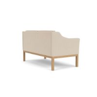 Billede af FDB Møbler L45 MK154 Mogens Koch 2 Pers. Sofa B: 145 cm - Eg/De Ploeg Prairie,Beige 