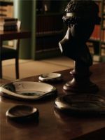 Billede af Ferm Living Bellure Centrepiece Ø: 35 cm - Sten/Rustik Bronze