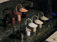 Billede af Ferm Living Arum Portable Lamp H: 30 cm - Stainless Steel