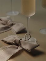 Billede af Ferm Living Ripple Champagneglas 15 cl Set of 2 - Frosted Glass