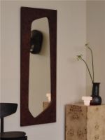 Billede af Ferm Living Folia Mirror H: 135 cm -Dark Stained Burl