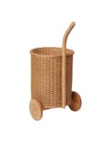 Billede af Ferm Living Tukki Trolley H: 87,5 cm - Rattan/Natural