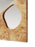 Billede af Ferm Living Folia Mirror H: 82 cm - Natural Burl