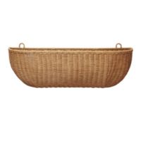 Billede af Ferm Living Braided Wall Pocket 75x14 cm - Rattan/Natural 