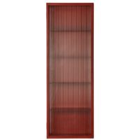 Billede af Ferm Living Haze Wall Cabinet 35x100 cm - Powder Coated Iron/Oxide Red