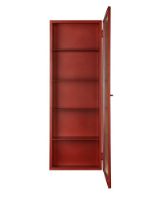 Billede af Ferm Living Haze Wall Cabinet 35x100 cm - Powder Coated Iron/Oxide Red