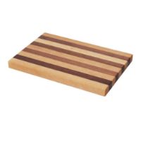 Billede af Ferm Living Stribe Cutting Board 25x36 cm - Valnød/Eg