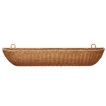 Billede af Ferm Living Braided Wall Pocket 75x25 cm - Rattan/Natural 