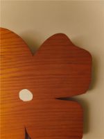 Billede af Ferm Living Poesie Lamp B: 37 cm - Eg/Brun Ler