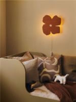 Billede af Ferm Living Poesie Lamp B: 37 cm - Eg/Brun Ler