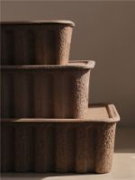 Billede af Ferm Living Paper Pulp Box Extra Large H: 15 cm - Brown 