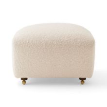 Billede af Audo Copenhagen Den Trætte Mand Fodskammel H: 36 cm - Dark Stained Oak/Baena 14