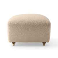 Billede af Audo Copenhagen Den Trætte Mand Fodskammel H: 36 cm - Dark Stained Oak/Baena 15