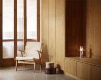 Billede af FDB Møbler J53 Lænestol H:77,6 cm - Olieret Eg/00 Monza Beige 