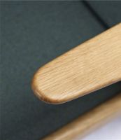 Billede af FDB Møbler J53 Lænestol H:77,6 cm - Olieret Eg/32 MLF Green 