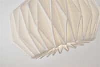 Billede af Le Klint 164 Softly Pleated I Pendant Round M Ø: 62 cm - Messing/Hvid