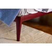 Billede af Auping Original Sengeramme 180x200cm - Aluminium/Burgundy