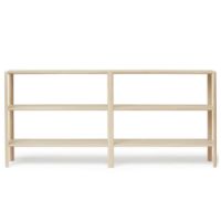 Billede af Form & Refine Leaf Shelf 2x3 L: 200 cm - White Oak