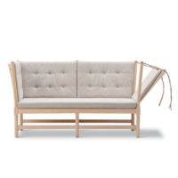 Billede af Fredericia Furniture 1789 2 Pers. Tremmesofa Højre L: 160 cm - Sæbebehandlet Bøg/Steelcut Trio 213
