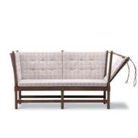 Billede af Fredericia Furniture 1789 2 Pers. Tremmesofa Højre L: 160 cm - Lakeret Bøg/Chestnut Brown/Steelcut Beat 215