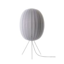 Billede af Made By Hand Knit-Wit Oval Floor Medium Ø: 65 cm - Silver