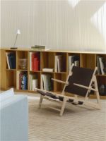 Billede af Fredericia Furniture 2229 Børge Mogensen Limited Edition Jagtstolen 75-Års Jubilæum - Olieret Ask/Mørkebrun Læder