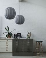 Billede af Made By Hand Knit-Wit Round Pendant Ø: 75 cm - Black