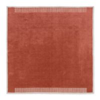 Billede af Audo Copenhagen Duomo Gulvtæppe 270x270 cm - Uld/Terracotta Red
