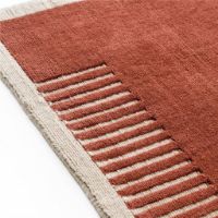 Billede af Audo Copenhagen Duomo Gulvtæppe 200x300 cm - Uld/Terracotta Red