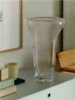 Billede af Fredericia Furniture 8203 Conical Vase H: 40 cm - Mundblæst Krystalglas
