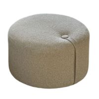 Billede af We Do Wood Designbite Pouf Heigh H: 33 cm - Polyester/Natural
