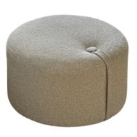 Billede af We Do Wood Designbite Pouf Medium H: 33 cm - Polyester/Natural