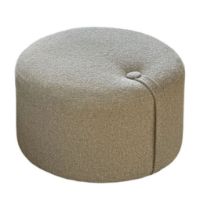 Billede af We Do Wood Designbite Pouf Small H: 42 cm - Polyester/Natural