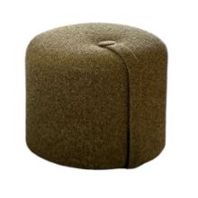 Billede af We Do Wood Designbite Pouf Small H: 42 cm - Polyester/Mustard