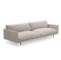 Billede af Wendelbo Maho 3 Seater Modul 37 L: 260 cm - Sortlakeret Stål/Roco Col. 16