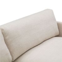 Billede af Wendelbo Maho 3 Seater Modul 37 L: 260 cm - Sortlakeret Stål/Roco Col. 16