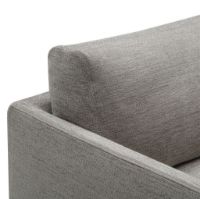 Billede af Wendelbo Maho 2,5 Seater Modul 40 L: 230 cm - Sortlakeret Stål/Roco Col. 10