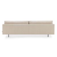 Billede af Wendelbo Maho 2,5 Seater Modul 40 L: 230 cm - Sortlakeret Stål/Roco Col. 16