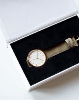 Billede af Hemverk Armbåndsur Ø: 40 mm - Graham Warm Grey/Taupe Nylon